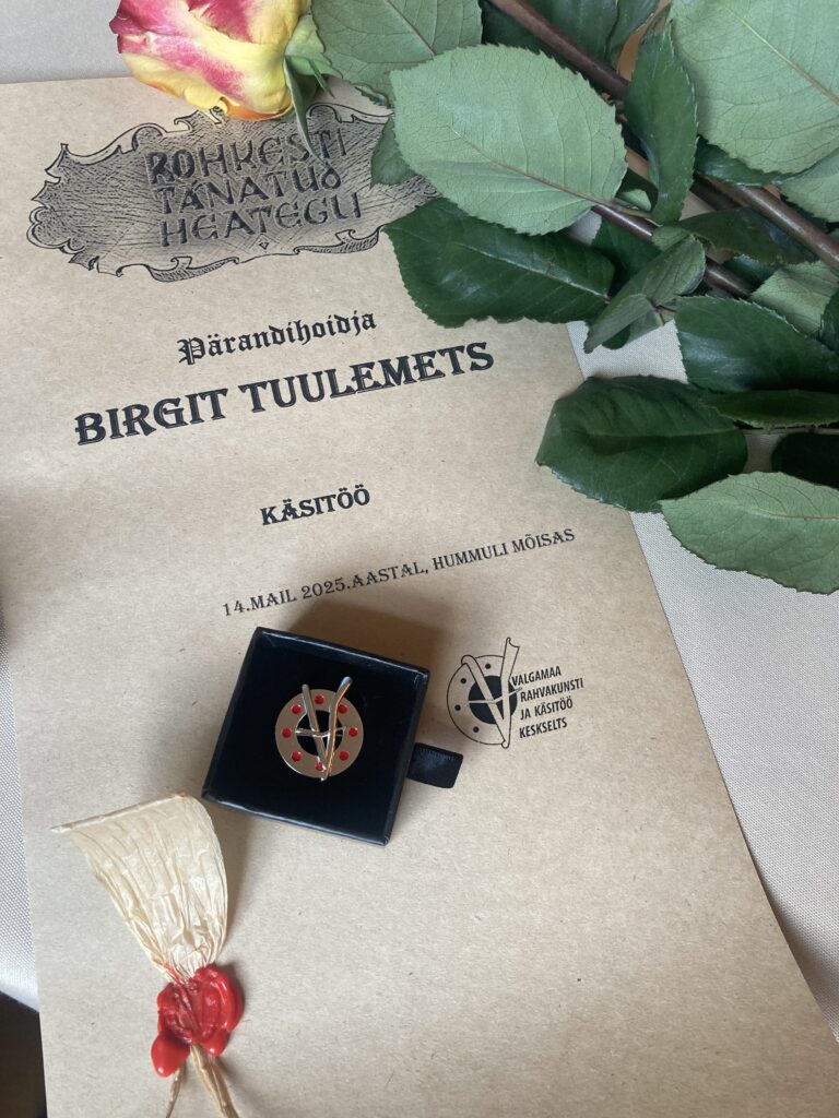 Valgamaa pärandihoidja Birgit